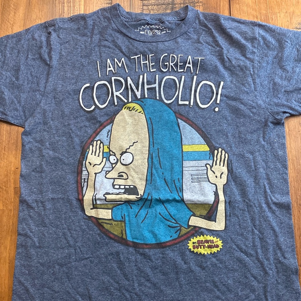Size medium Beavis and Butthead shirt.